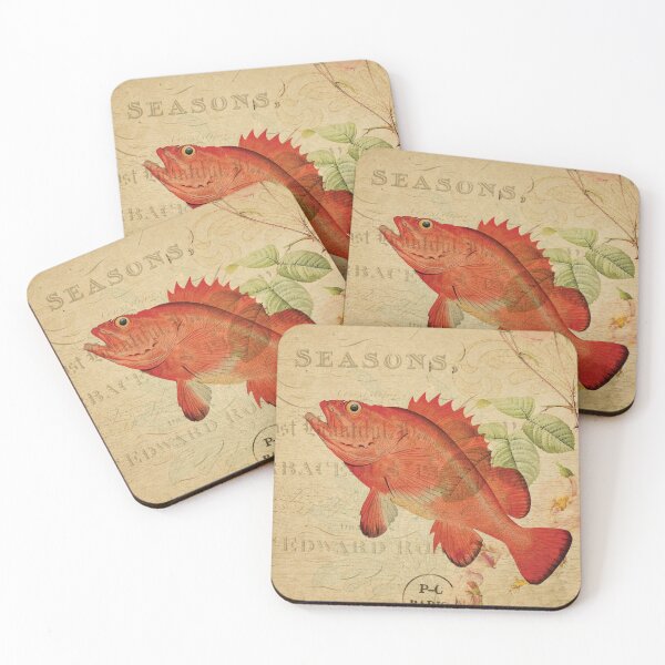 Item preview, Vintage Fish Rockfish French Postcard Carte Postale designed and sold by DeeElle.