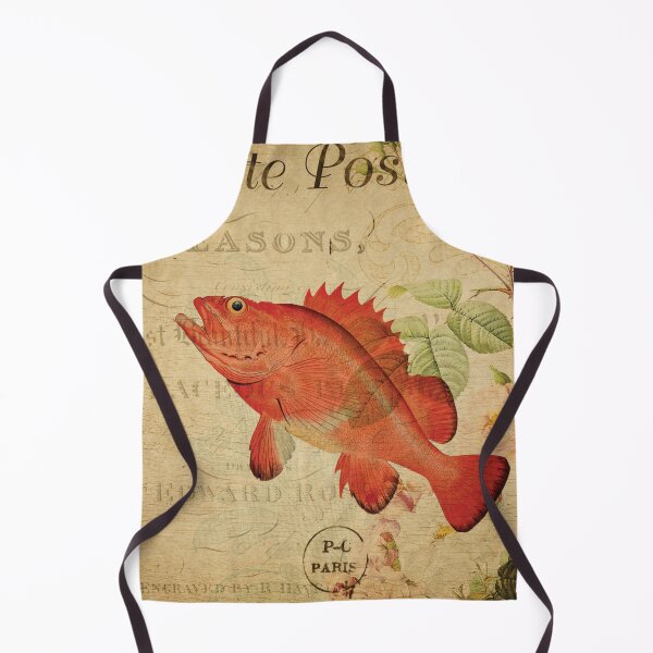 Item preview, Vintage Fish Rockfish French Postcard Carte Postale designed and sold by DeeElle.