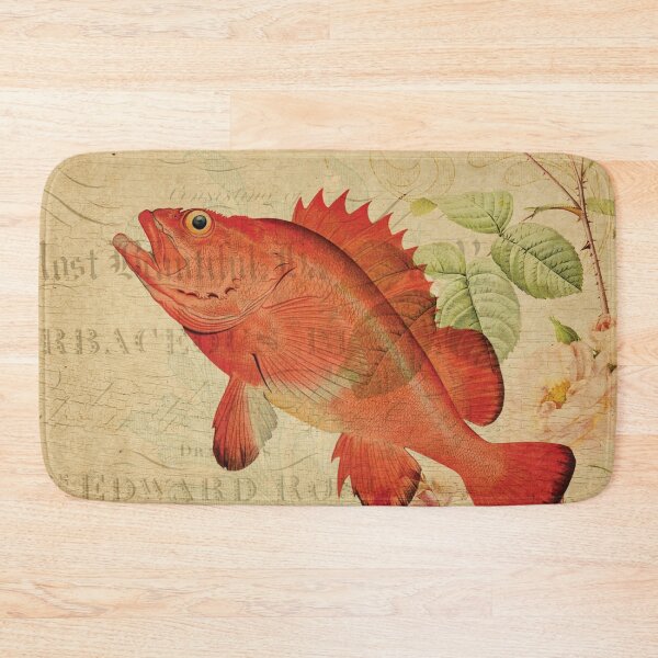 Item preview, Vintage Fish Rockfish French Postcard Carte Postale designed and sold by DeeElle.