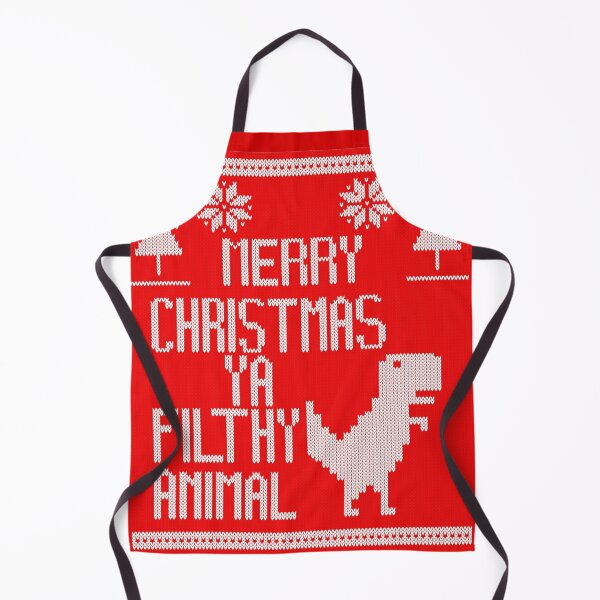 Item preview, Merry Christmas Ya Filthy animal knitting style designed and sold by quotesvibe.