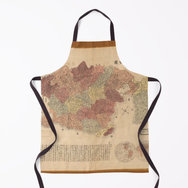 Item preview, Map of China and Korea (1885) designed and sold by allhistory.