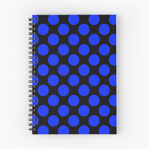 Item preview, Royal Blue Polka Dots designed and sold by LifestylePrints.