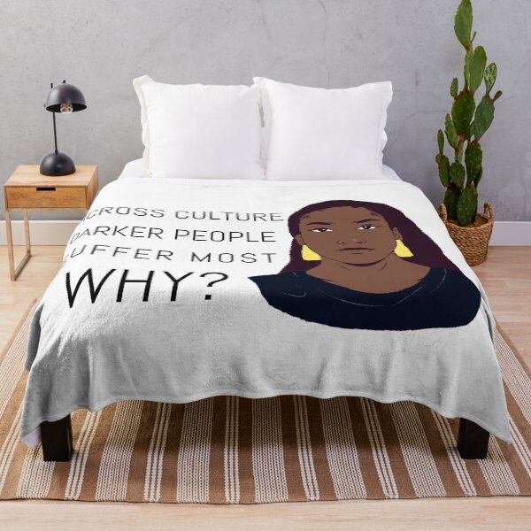 Item preview, Across Cultures Darker People Suffer Most Why? designed and sold by NikStore.