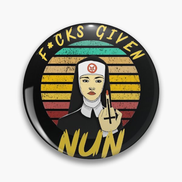 Item preview, Fucks given nun designed and sold by SidTastic .