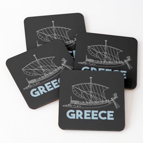Item preview, Ancient Greek ship - Ancient Greece designed and sold by portokalis.