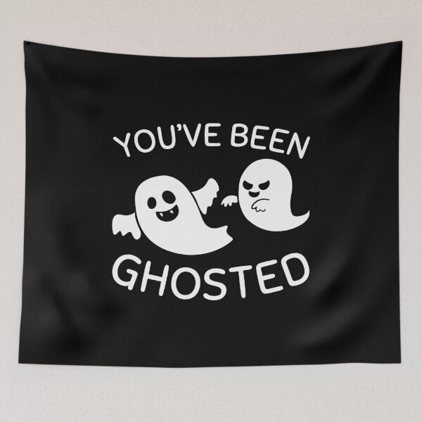 Item preview, Funny Halloween Ghost Humor - You've Been Ghosted designed and sold by EstelleStar.