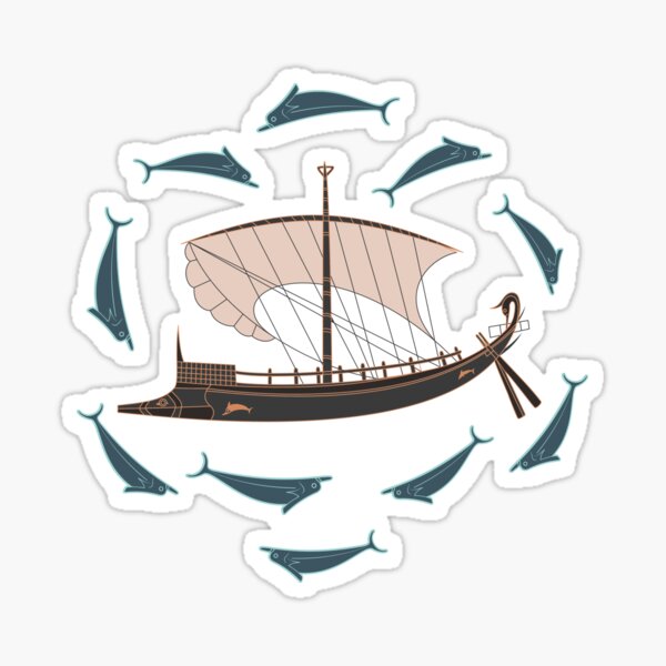 Item preview, Ancient Greek ship - Ancient Greece designed and sold by portokalis.