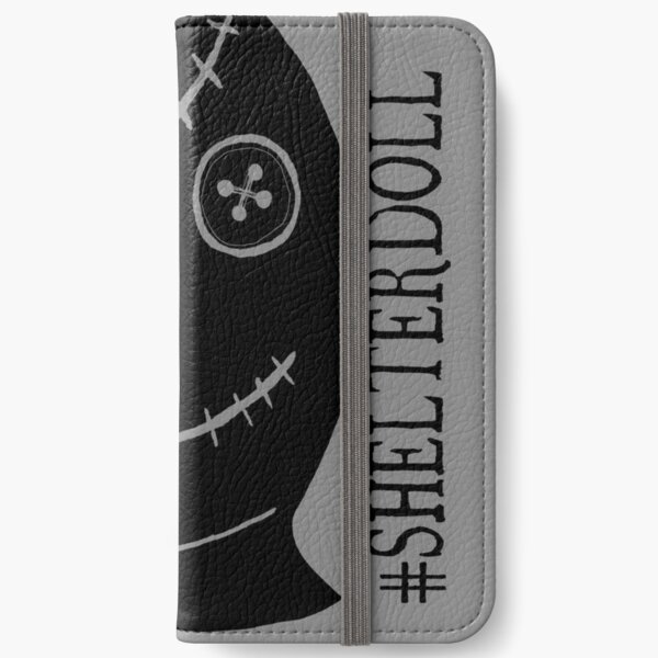 #SHELTERDOLL font - charity, social project, feminism, iPhone Wallet