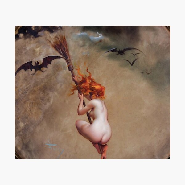 THE WITCH - LUIS RICARDO FALERO Photographic Print