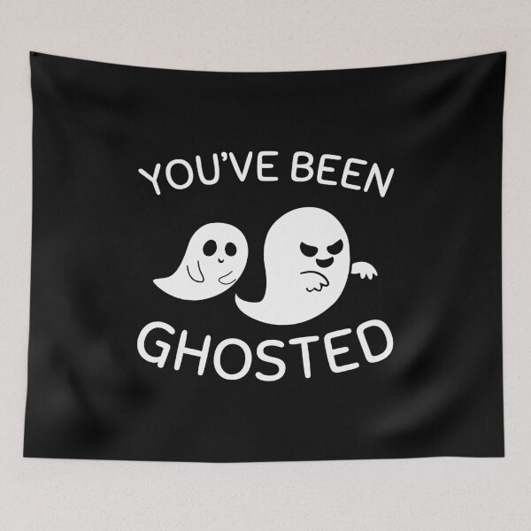 Item preview, Halloween Ghost Pun - You've Been Ghosted designed and sold by EstelleStar.