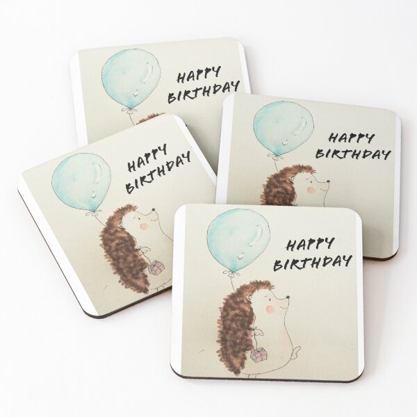 Item preview, Hedgie happy birthday  designed and sold by Sifan.