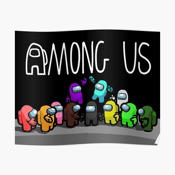 Among Us Posters Redbubble