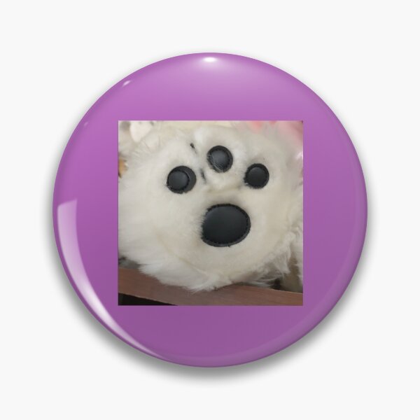 Item preview, Black and White Pet Dog Paw design designed and sold by findsbyjune374.