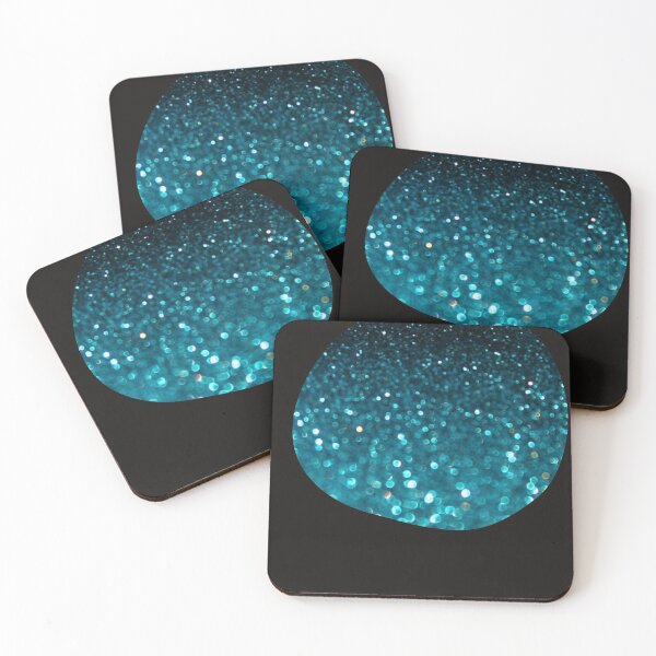 Item preview, glitter sticker blue designed and sold by amy greaves.