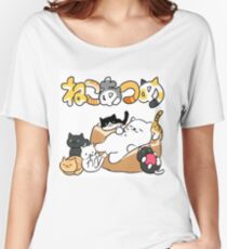 Neko Atsume Women's Relaxed Fit T-Shirt