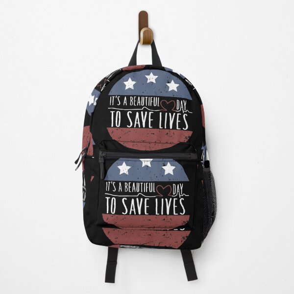 Item preview, Its a beautiful day to save lives patriotic style designed and sold by dreamofdenim.