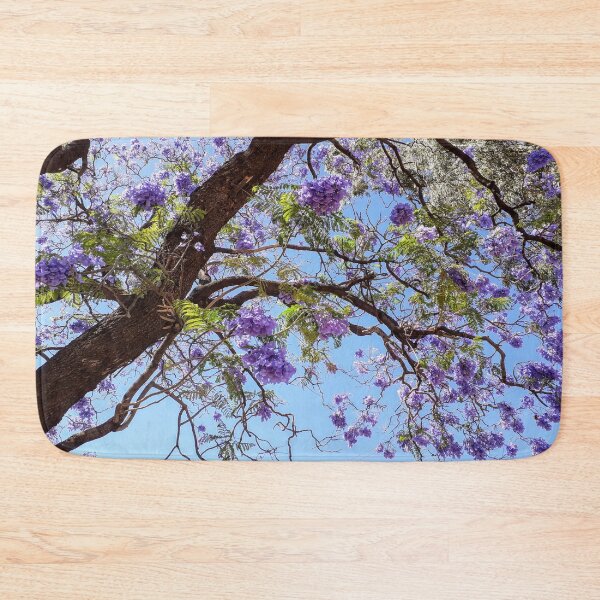 Item preview, Blue Jacaranda tree blossom South Australia designed and sold by Tanja Dianova.