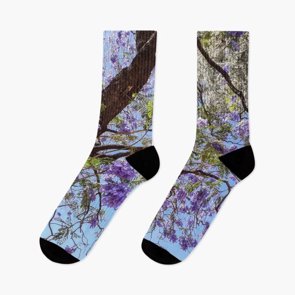 Item preview, Blue Jacaranda tree blossom South Australia designed and sold by Tanja Dianova.