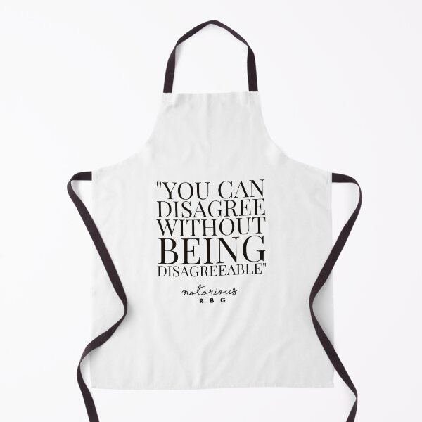 Item preview, RUTH BADER GINSBURG -RBG QUOTES - YOU CAN DISAGREE WITHOUT BEING DISAGREEABLE.  designed and sold by Tropical Blood.