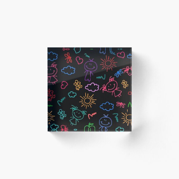 Nina Kids Hairdresser Acrylic Block