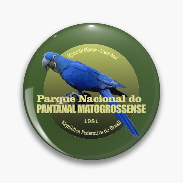 Item preview, Pantanal Matogrossense National Park (Hyacinth Macaw)(WT) designed and sold by curranmorgan.