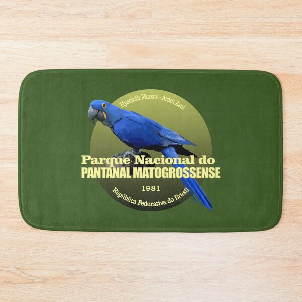 Item preview, Pantanal Matogrossense National Park (Hyacinth Macaw)(WT) designed and sold by curranmorgan.