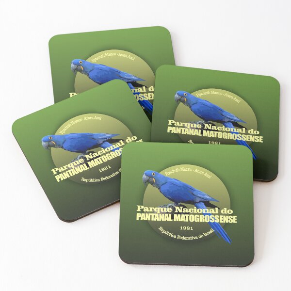 Item preview, Pantanal Matogrossense National Park (Hyacinth Macaw)(WT) designed and sold by curranmorgan.