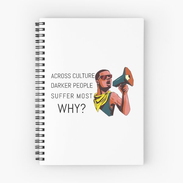 Item preview, Across Cultures Darker People Suffer Most Why? designed and sold by NikStore.