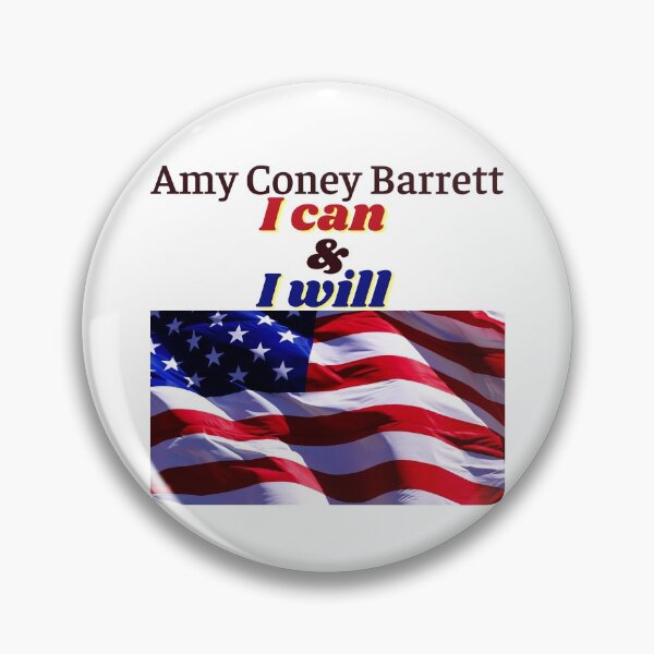 Item preview, Amy Coney Barrett ACB designed and sold by WoodburyLake.
