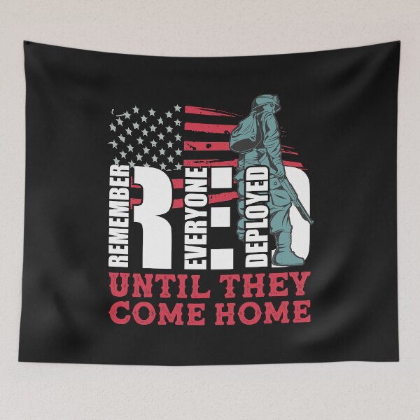 Item preview, Red Friday Military Until They Come Home Army Soldier designed and sold by ShirtStar0815.