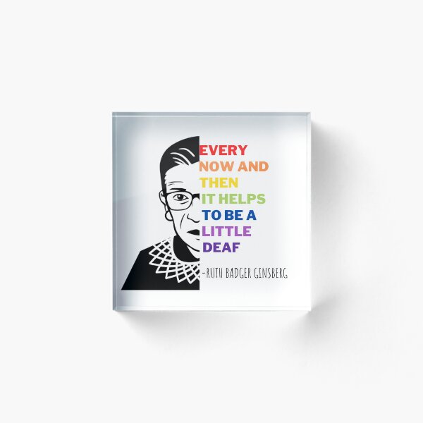 Item preview, Notorious RBG quote | Ruth Bader Ginsburg Quote designed and sold by Soumita  Das.