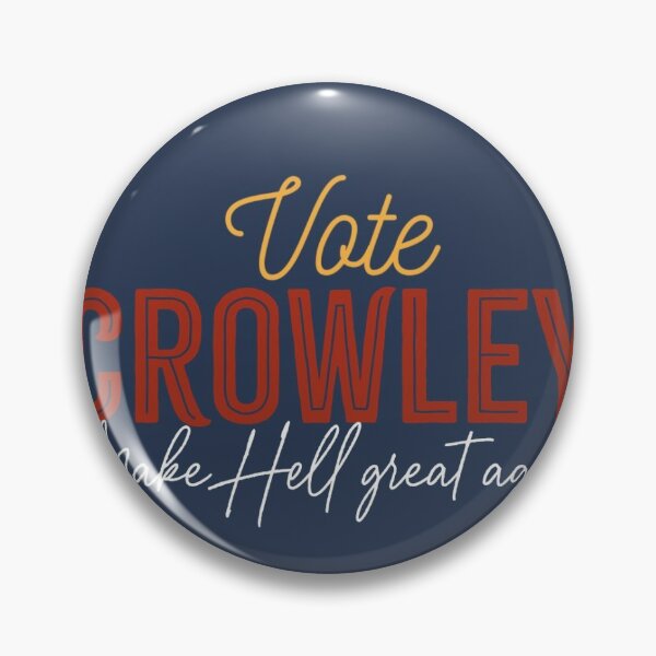 Artikelvorschau, Vote Crowley! entworfen und verkauft von BowsNClouds.