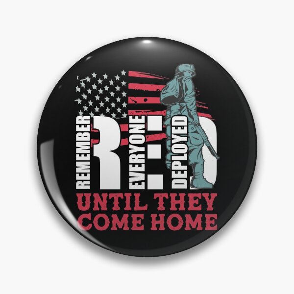 Artikelvorschau, Red Friday Military bis sie nach Hause kommen Army Soldier entworfen und verkauft von ShirtStar0815.
