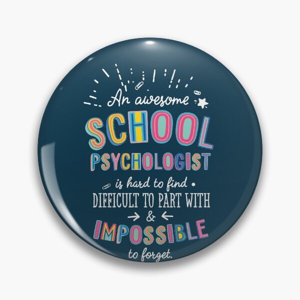 Item preview, An awesome School Psychologist Gift Idea - Impossible to Forget Quote designed and sold by betternotes.