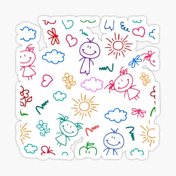 Nina Kids Hairdresser Sticker