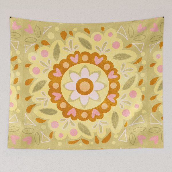 Item preview, Flower pattern designed and sold by lovingkakeart.