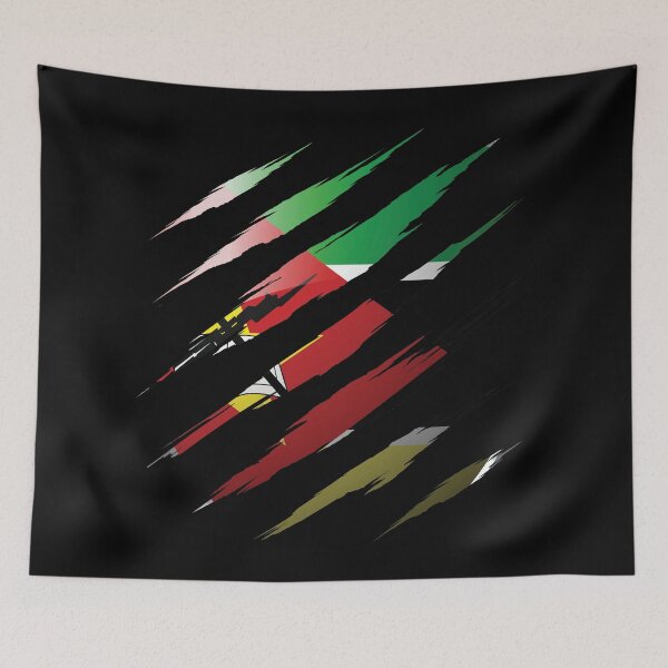 Item preview, Mozambique My Country Claw Nail designed and sold by HelloFromAja.
