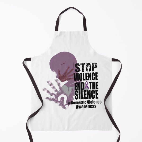 Item preview, This domestic violence supporter apparel to educate people about domestic violence and to make understanding towards it, I Wear Purple Ribbon for Domestic Violence Awareness. designed and sold by bestdesigns2020.