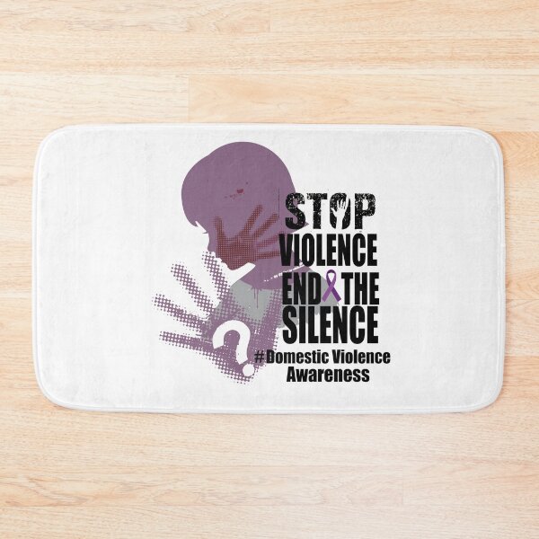 Item preview, This domestic violence supporter apparel to educate people about domestic violence and to make understanding towards it, I Wear Purple Ribbon for Domestic Violence Awareness. designed and sold by bestdesigns2020.