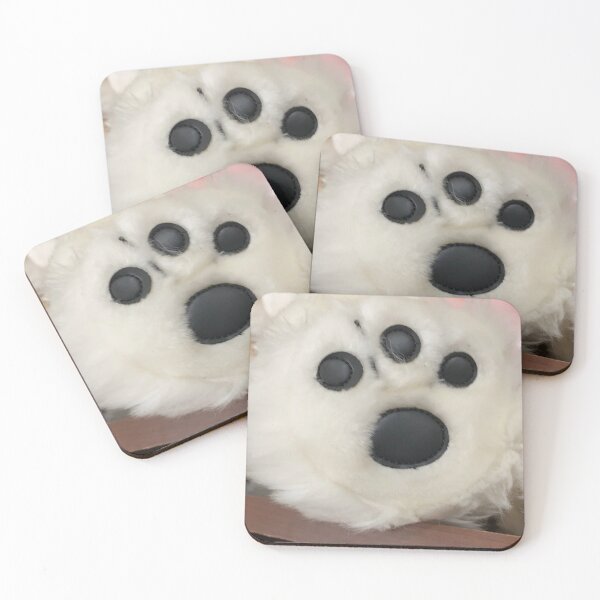 Item preview, CUTE PET PAW DOG LOVER WHITE AND BLACK designed and sold by findsbyjune374.