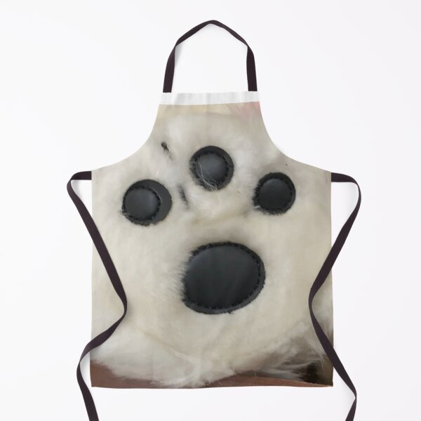 Item preview, CUTE PET PAW DOG LOVER WHITE AND BLACK designed and sold by findsbyjune374.