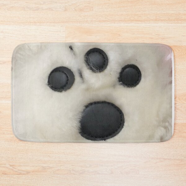 Item preview, CUTE PET PAW DOG LOVER WHITE AND BLACK designed and sold by findsbyjune374.