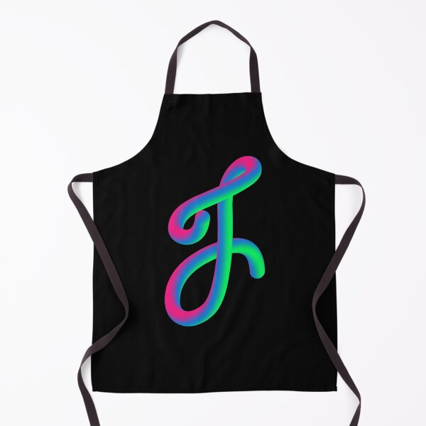 Item preview, Letter J Neon Multicolor designed and sold by Aethel84.