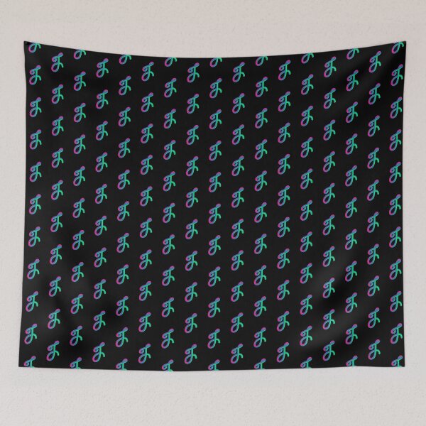 Item preview, Letter J Neon Multicolor designed and sold by Aethel84.