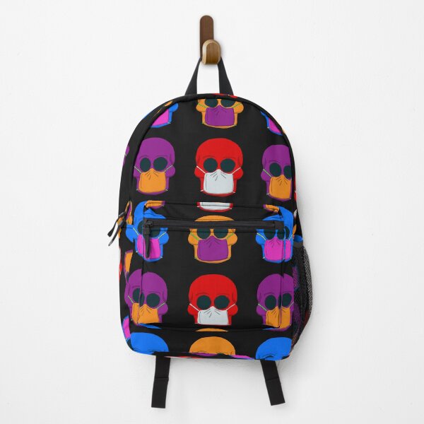 Item preview, 4 Colorful Halloween Skulls With Masks designed and sold by Chubuter.