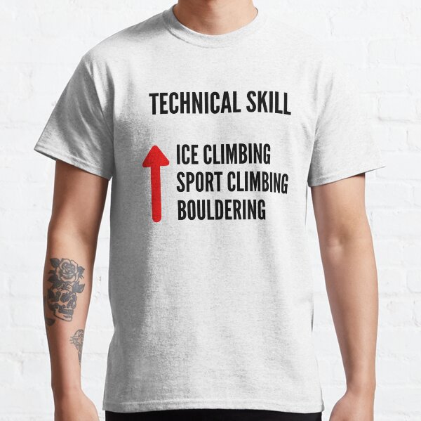 Ice Climbing Technical Skill Classic T-Shirt