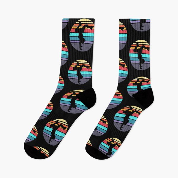 Item preview, Retro Vintage Roller Skater Sunset designed and sold by AliCaliDesigns.