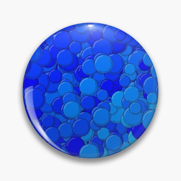 Item preview, Blue and Turquoise Bubbles designed and sold by MathenaArt.