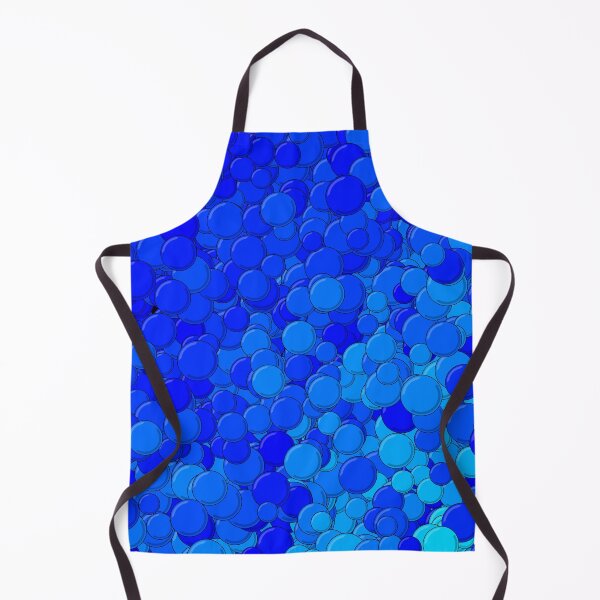 Item preview, Blue and Turquoise Bubbles designed and sold by MathenaArt.