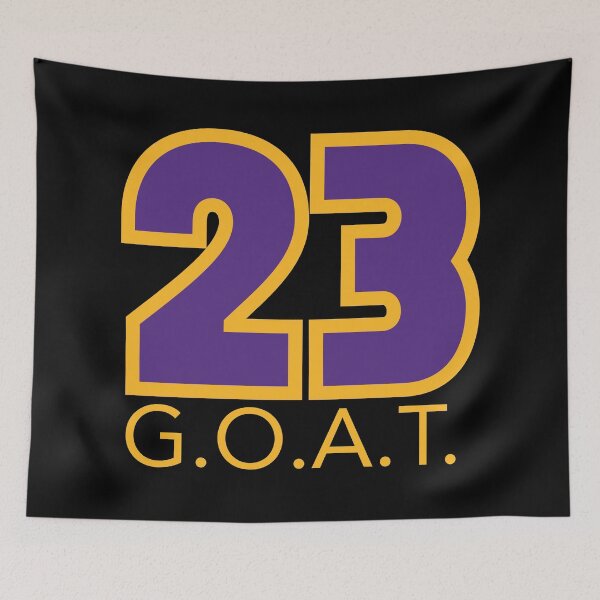 Item preview, G.O.A.T. - LeBron - Number 23 designed and sold by Eye on the Blueline.